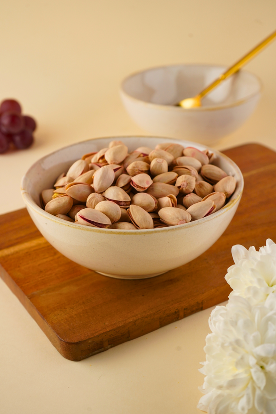 pearl white curry bowl handmade in india 