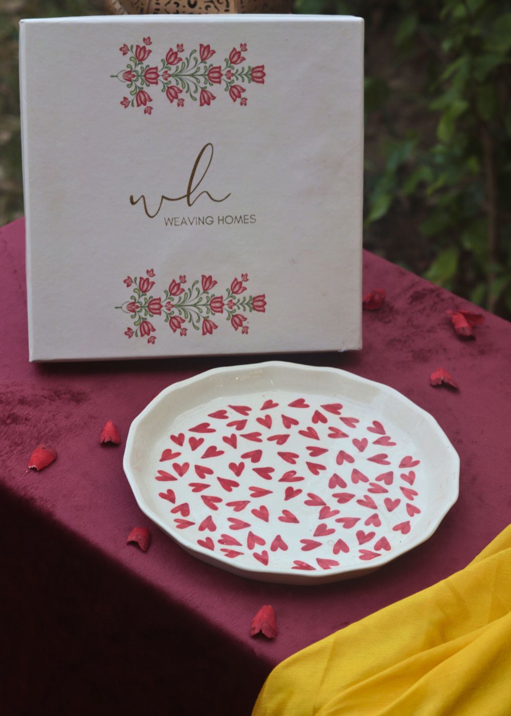 Handmade All Heart Plate in a Gift Box