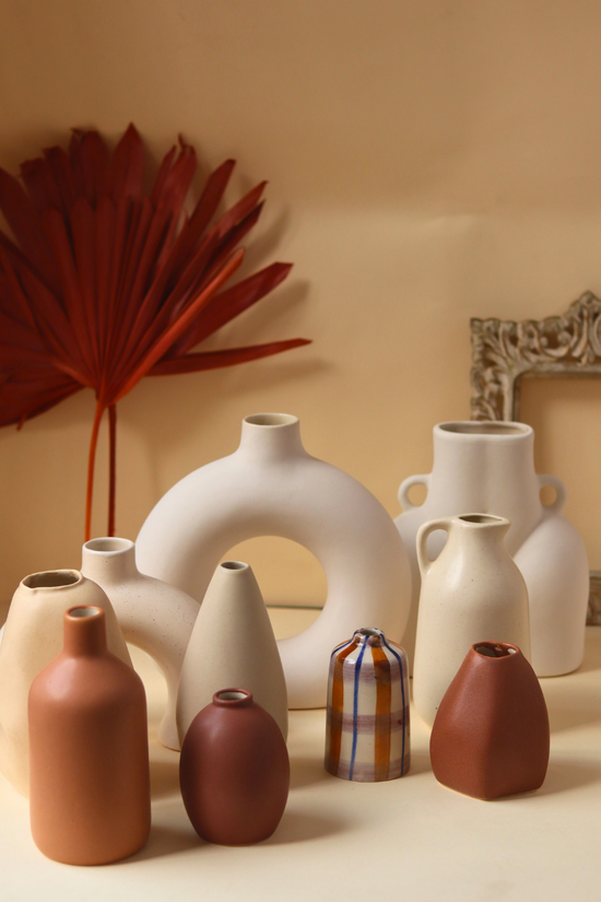 handmade best selling vases set of 10 for the price of 5 combo'