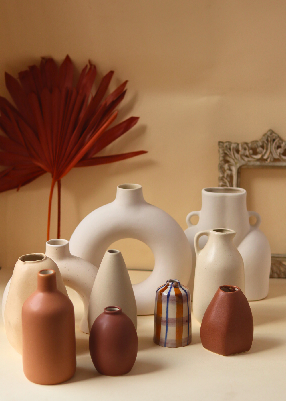 handmade best selling vases set of 10 for the price of 5 combo'