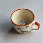 Elephant designed coffee mug 