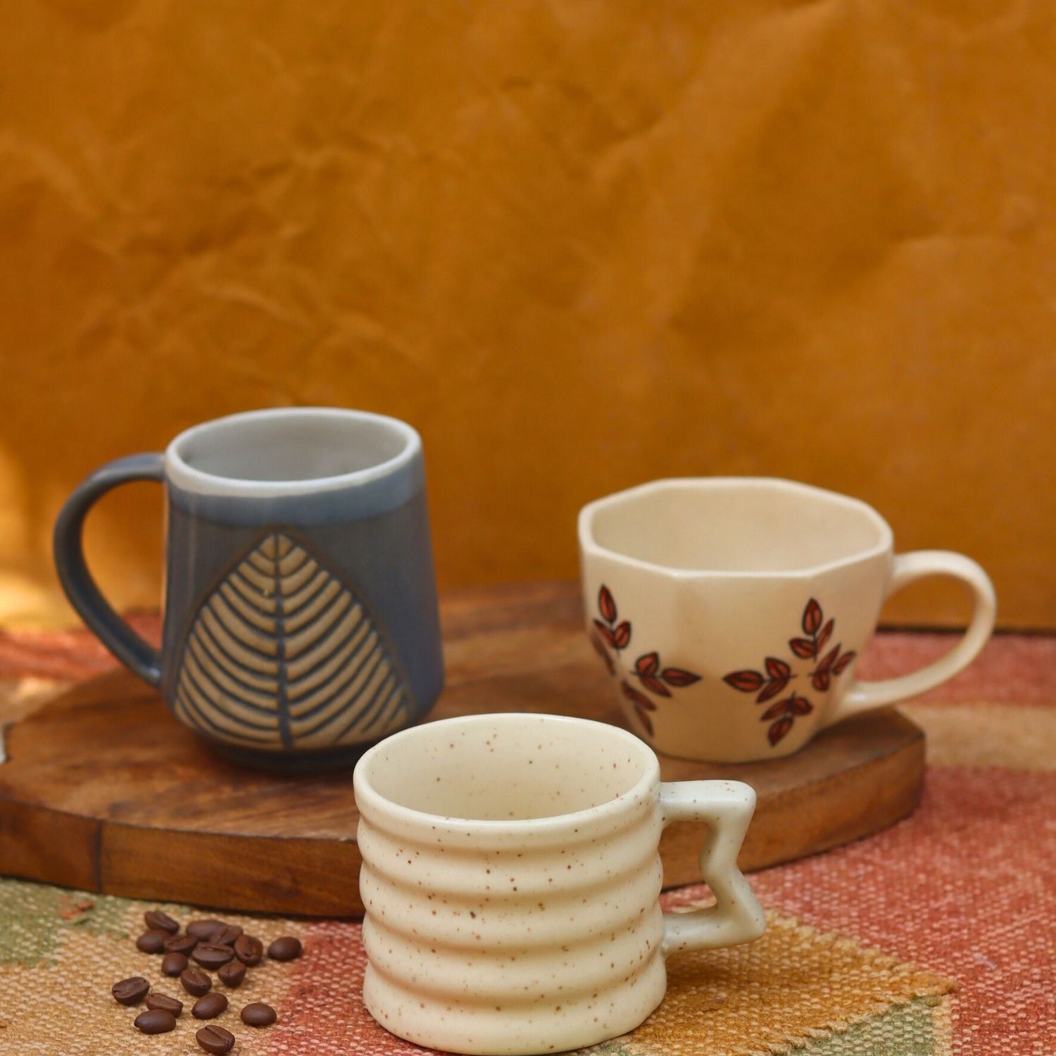 Handmade Set of 3 - Spring Sip Mugs combo