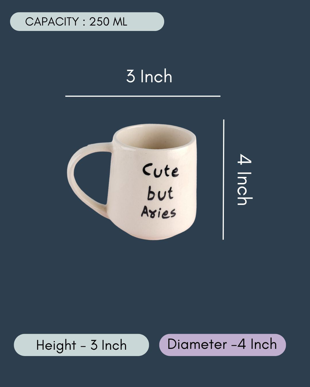 Cute But Aries Mug