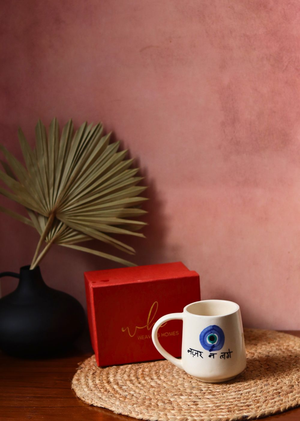 handmade mug with premium quality gift box