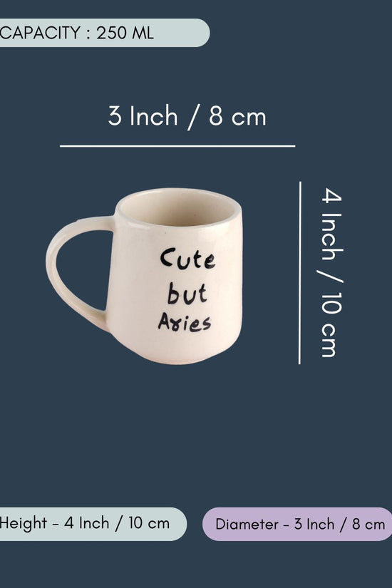 Cute But Aries Mug in a Gift Box
