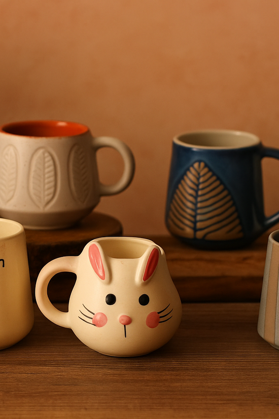 Set of 6 Artisan Delight Mugs (for the Price of 5)