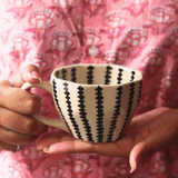 Black Crosses mug for your delicious beverage