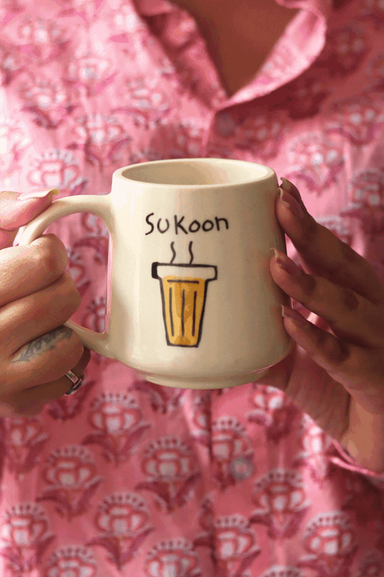 Sukoon Mug - The Chai Lovers Edit for your delicious coffee