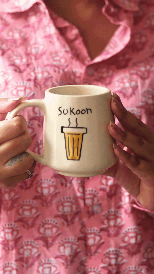 Sukoon Mug - The Chai Lovers Edit for your delicious coffee