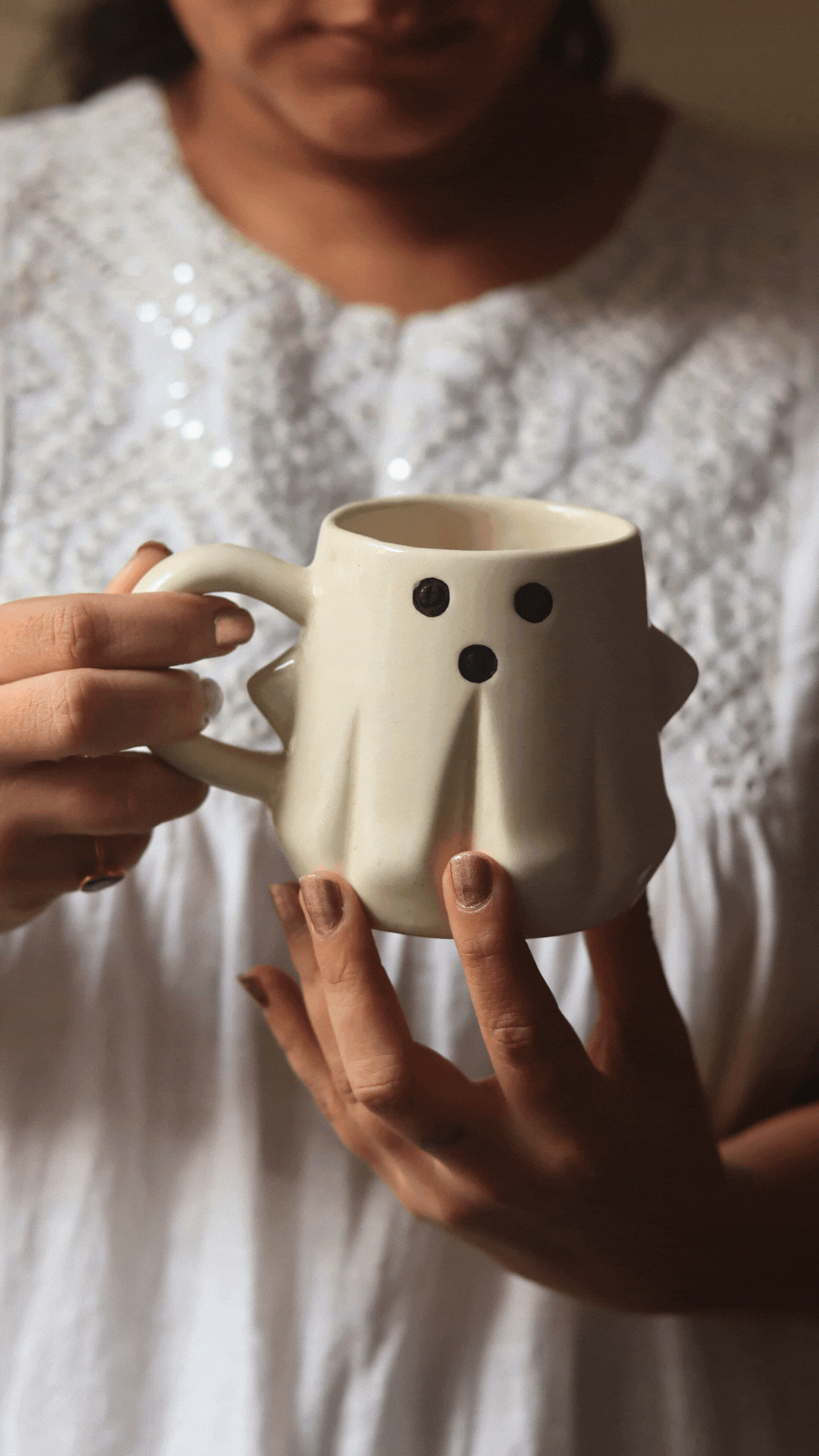 Spooky Ghost Mug for your delicious coffee