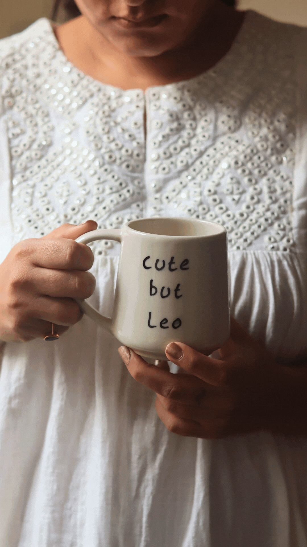 Cute But Leo Mug for your delicious coffee