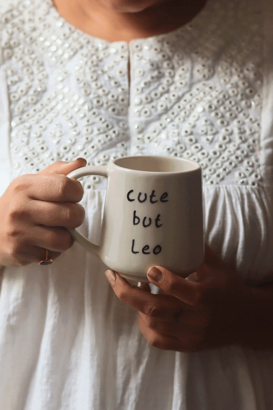 Cute But Leo Mug for your delicious coffee