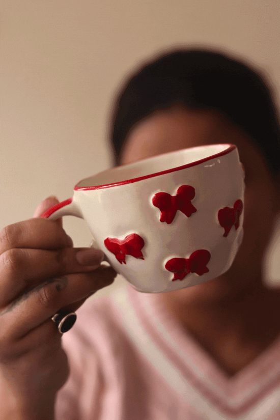 Bow Mug for your delicious coffee