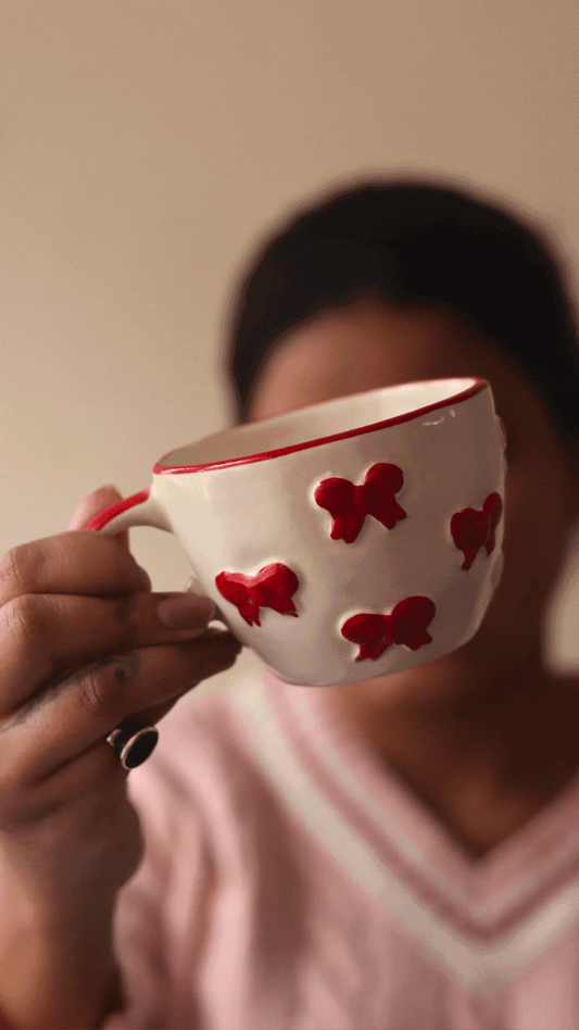 Bow Mug for your delicious coffee