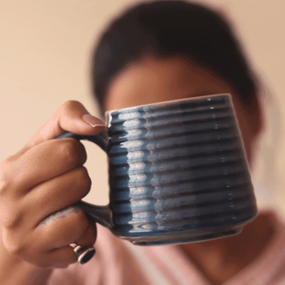 Mesmerising Blue Coffee Mug for your favourite coffee