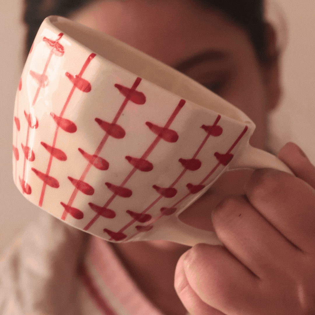 Red Crosses  Mug for your delicious drink