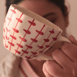 Red Crosses  Mug for your delicious drink