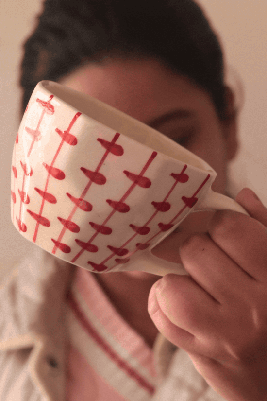 Red Crosses  Mug for your delicious drink