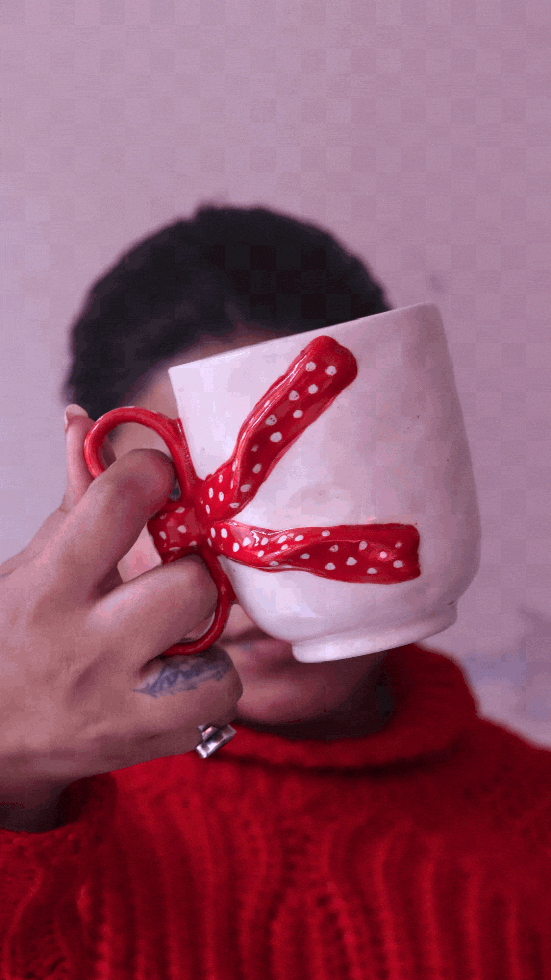Pinteresty Bow Mug for your morning coffee