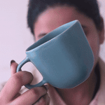Misfit Mug - Teal for your morning coffee
