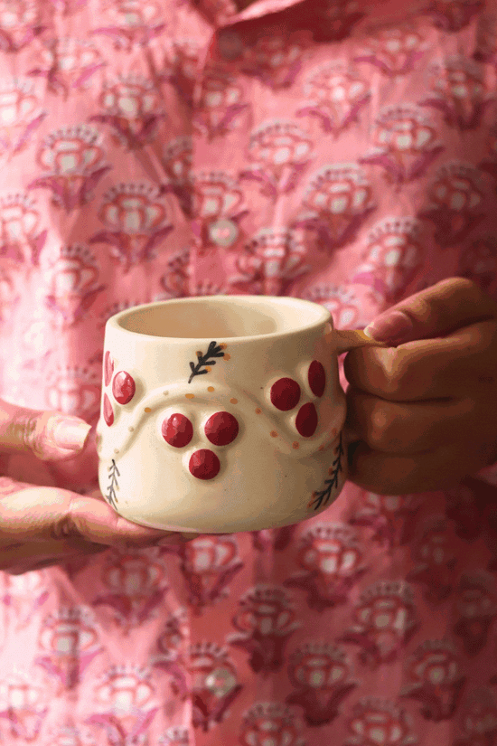 Cherry Mug for your delicious coffee 