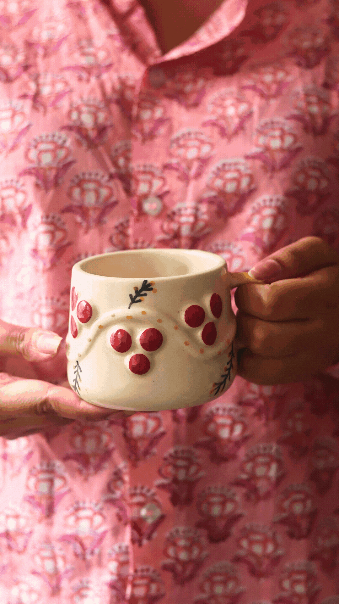 Cherry Mug for your delicious coffee 