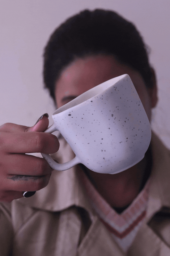Misfit Mug - White for your morning coffee