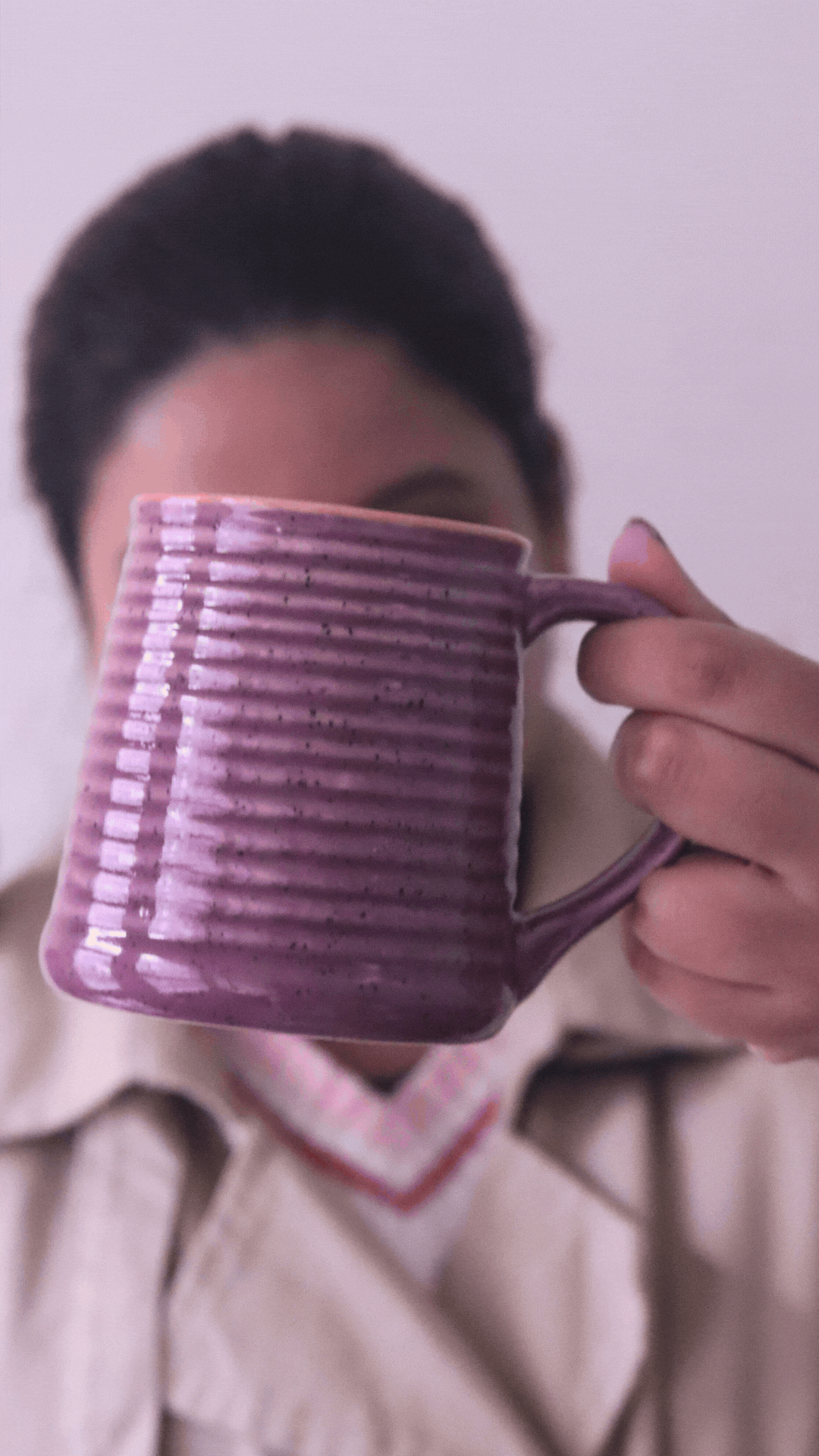 Lavender Coffee Mug for your morning coffee