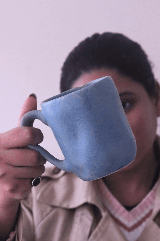 Earthy Wavy Mug for your morning coffee