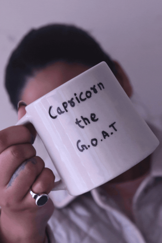 The Capricorn Mug for your morning coffee