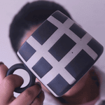 Black Checkered Mug for your morning coffee