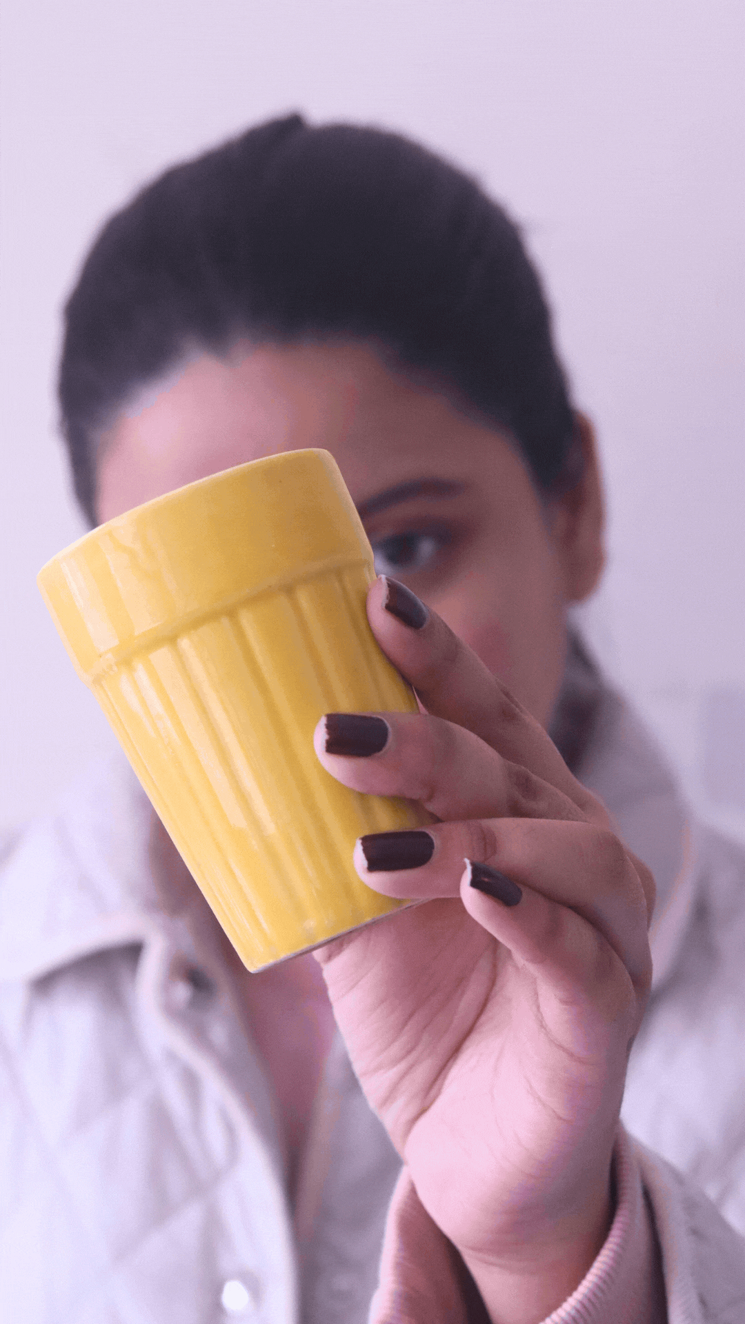 Yellow Kulhad for your delicious chai