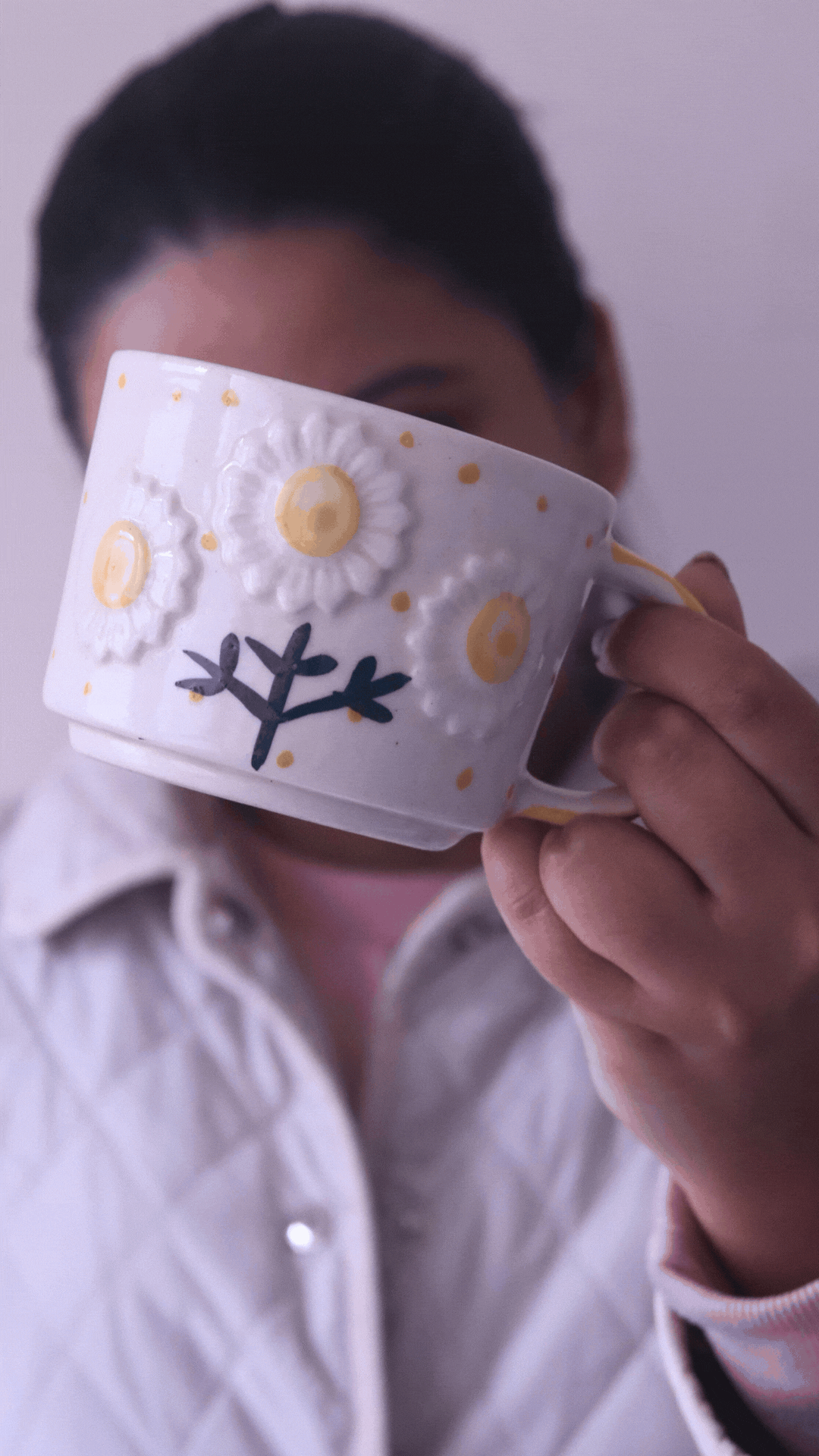 Sunflower Bloom Mug for your morning coffee