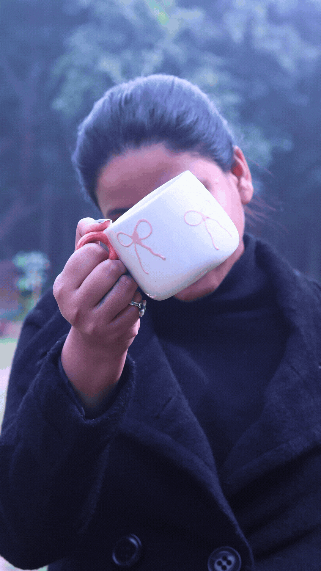 Girlie Bow Mug for your morning coffee