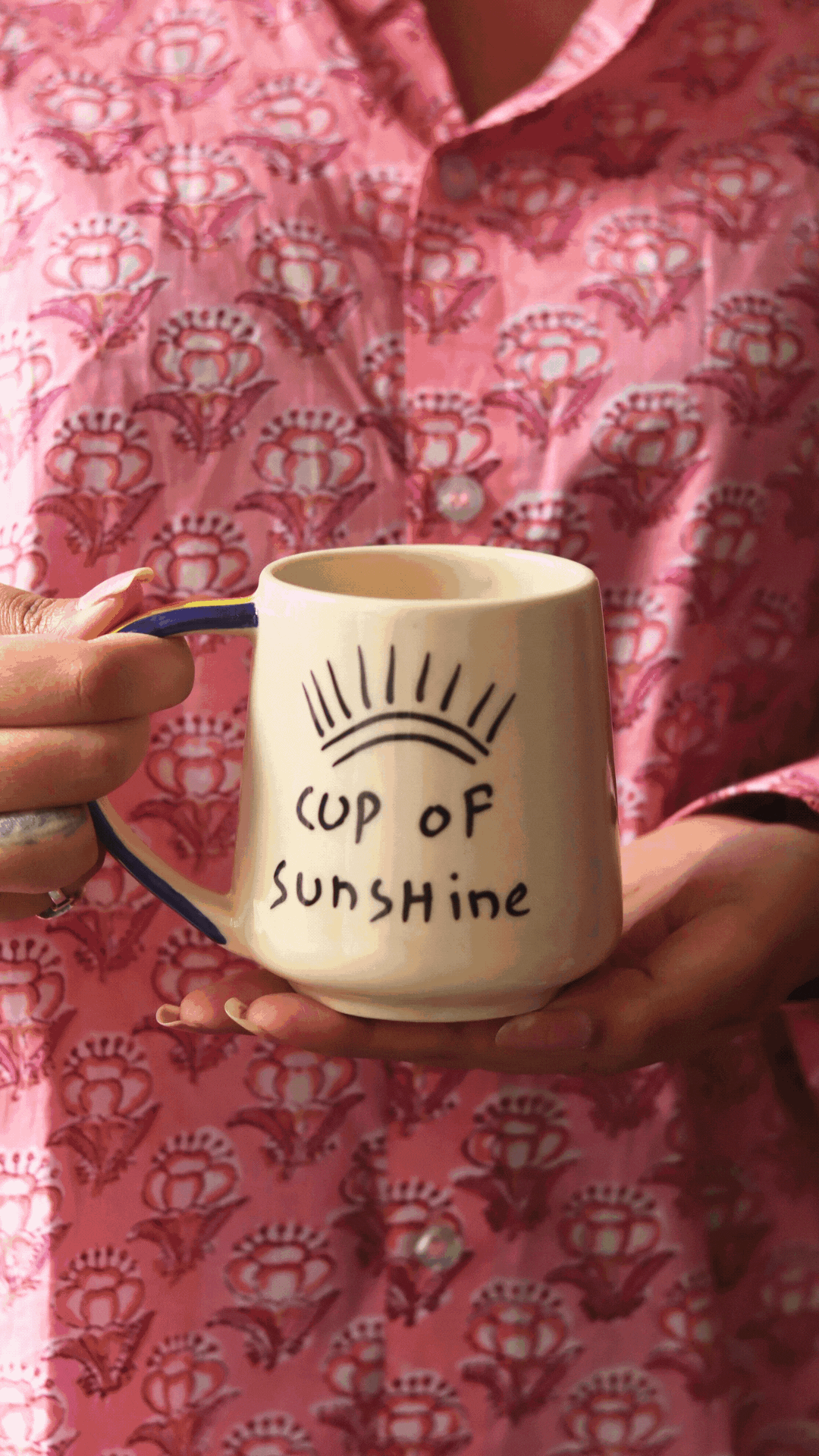 Sunshine Mug for your delicious coffee