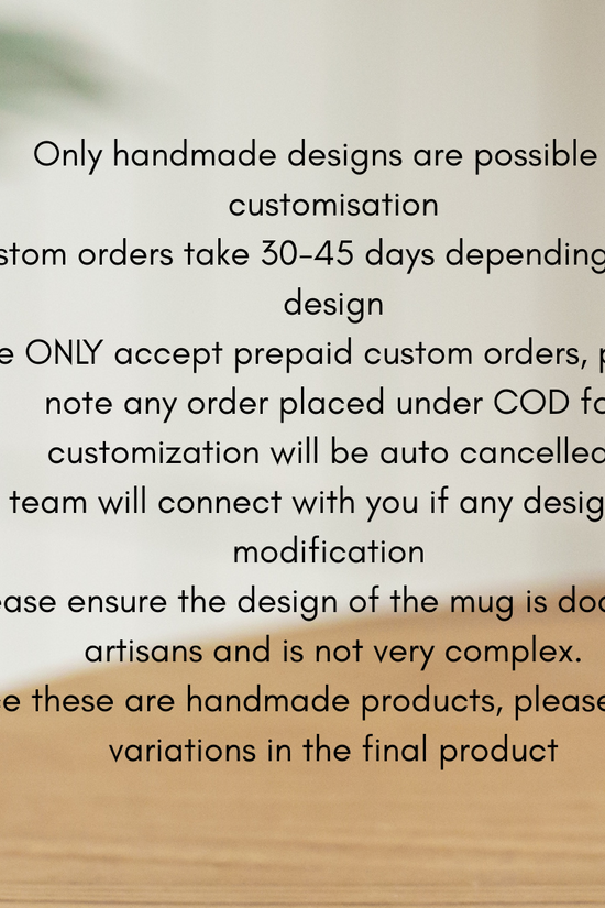 Customize Your Own Mug