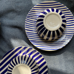 handmade plate & bowls set, combo, made by ceramic 