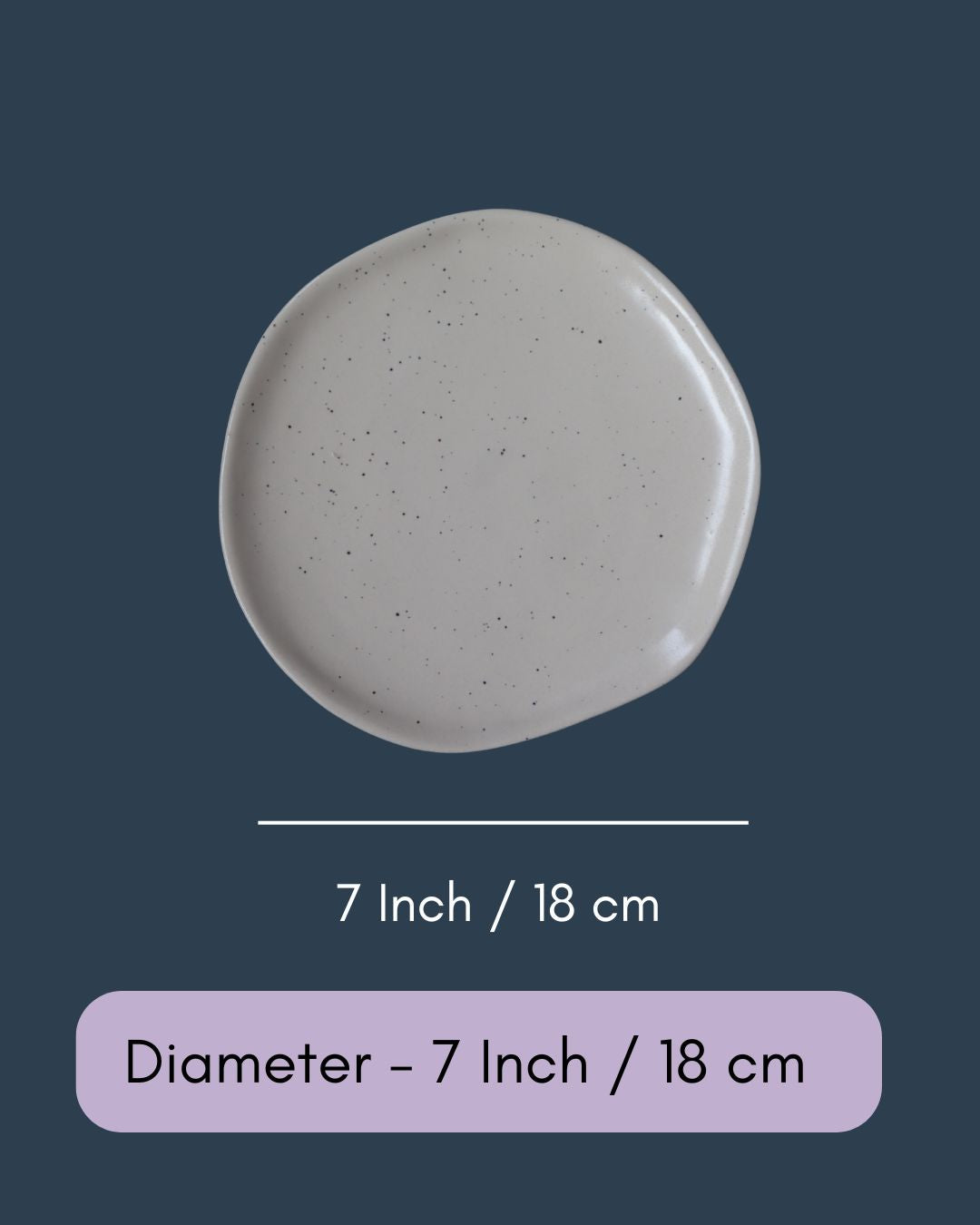 Paper Thin Plate - White