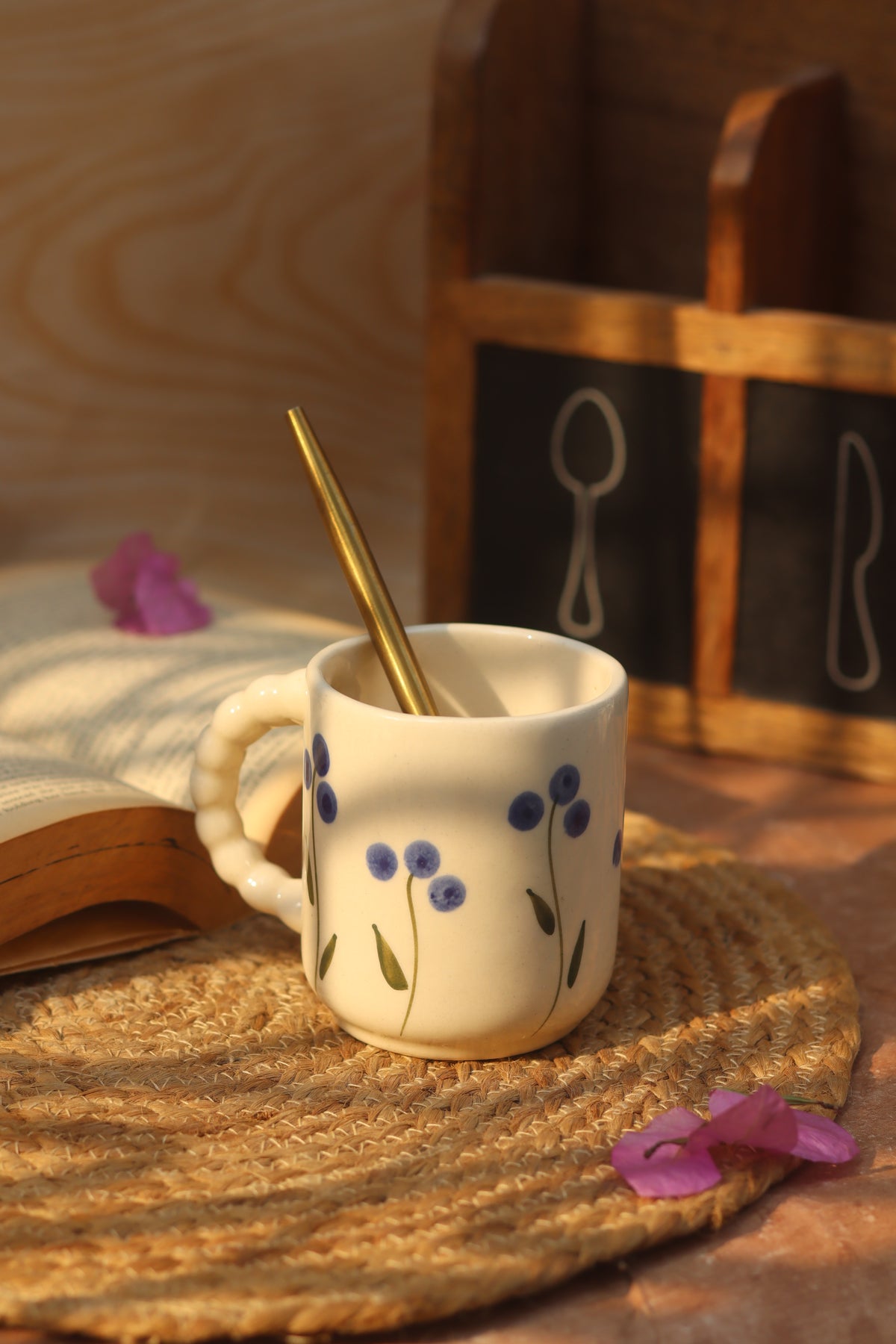 Blue Poppy Mug