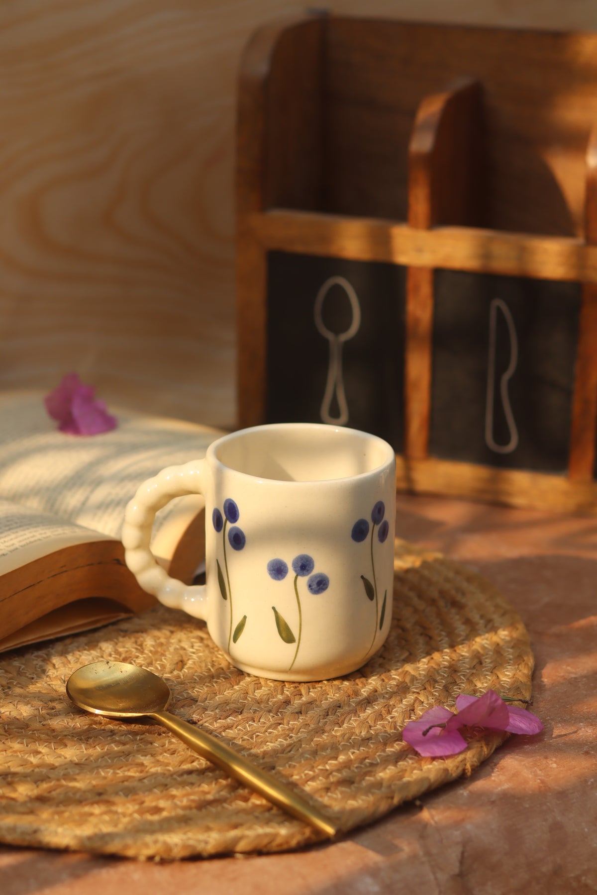 Blue Poppy Mug
