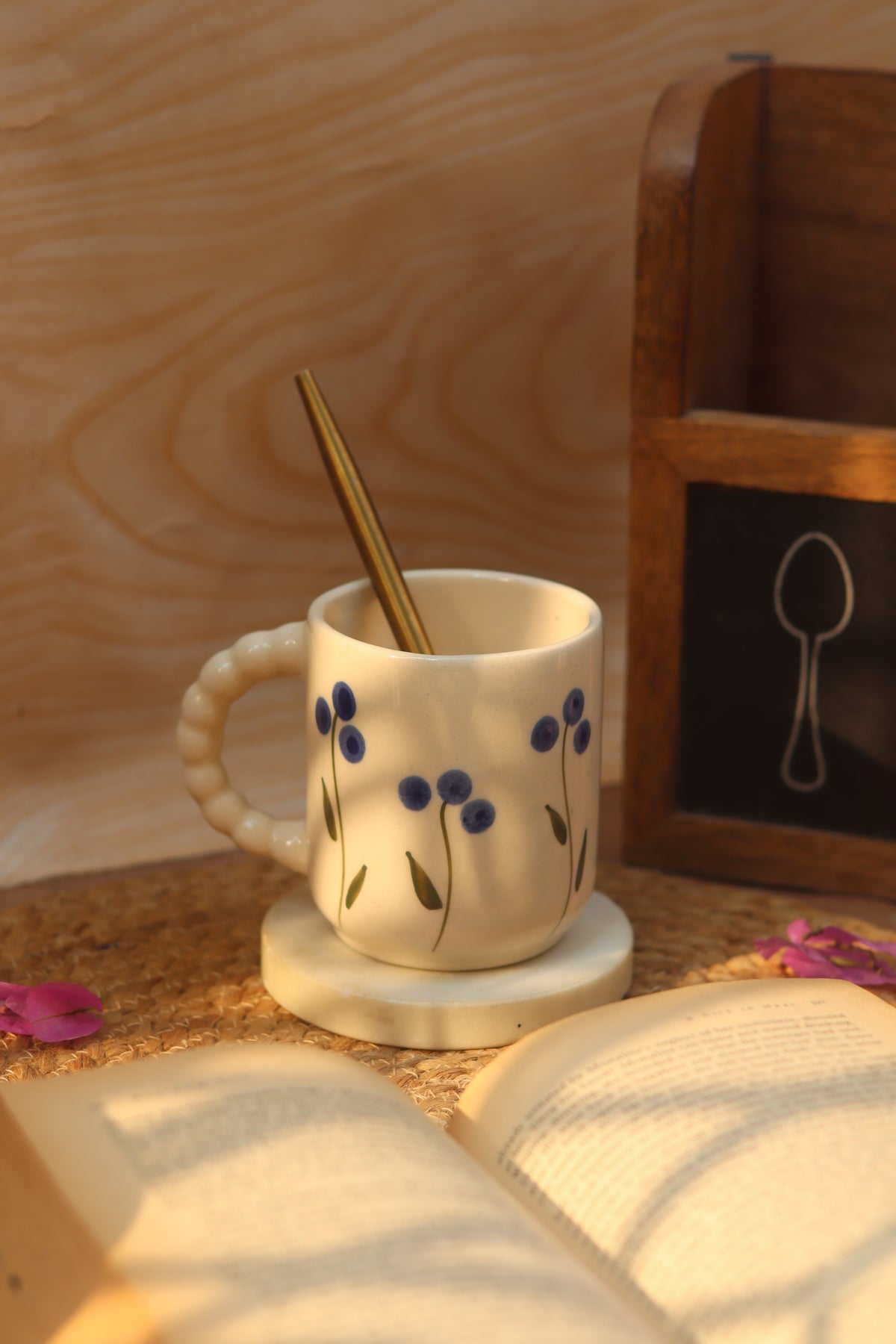 Blue Poppy Mug