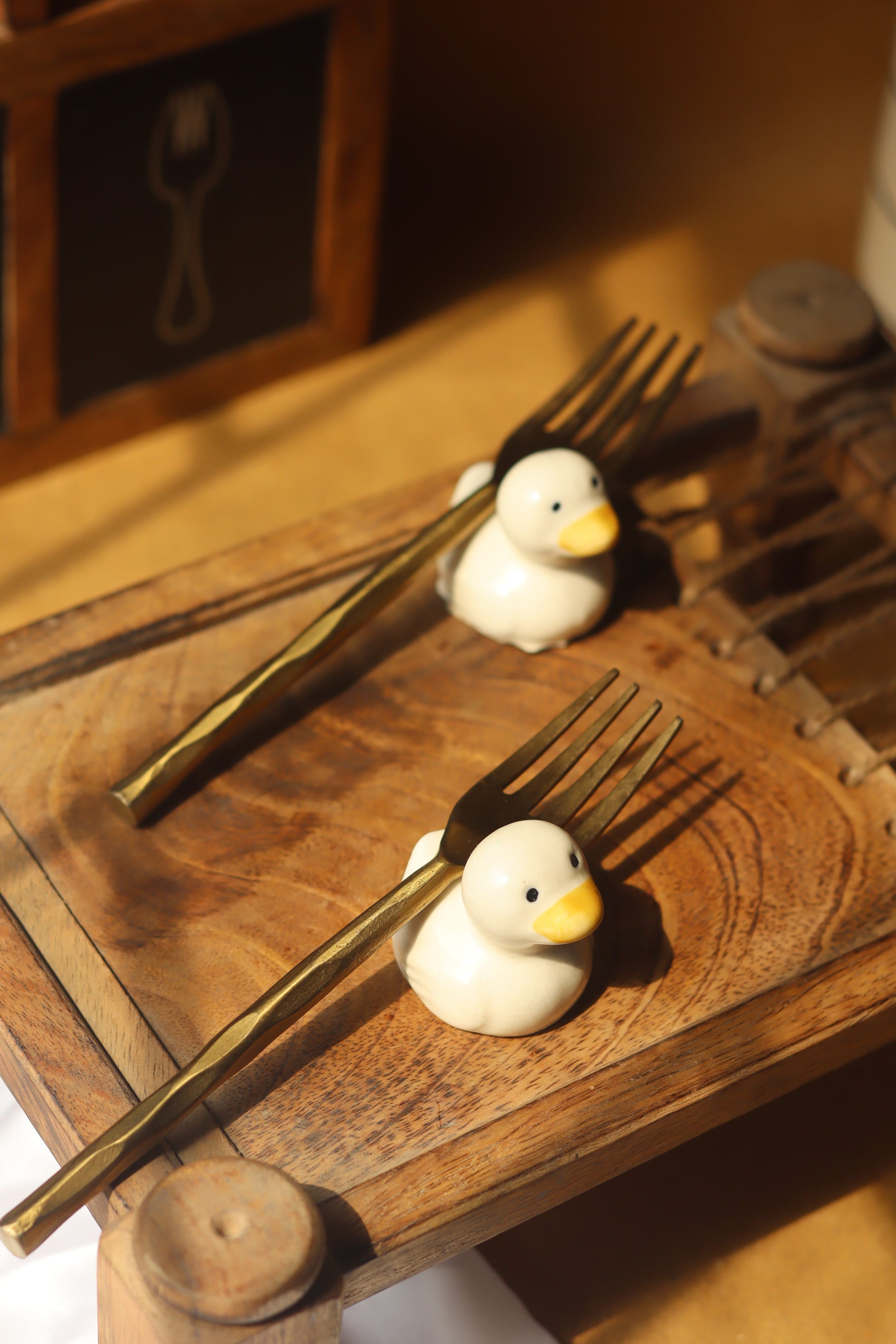 Duck Spoon Rest - set of 2