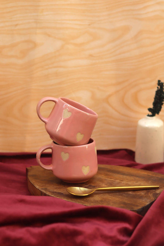 Pink Heart Throb Mug