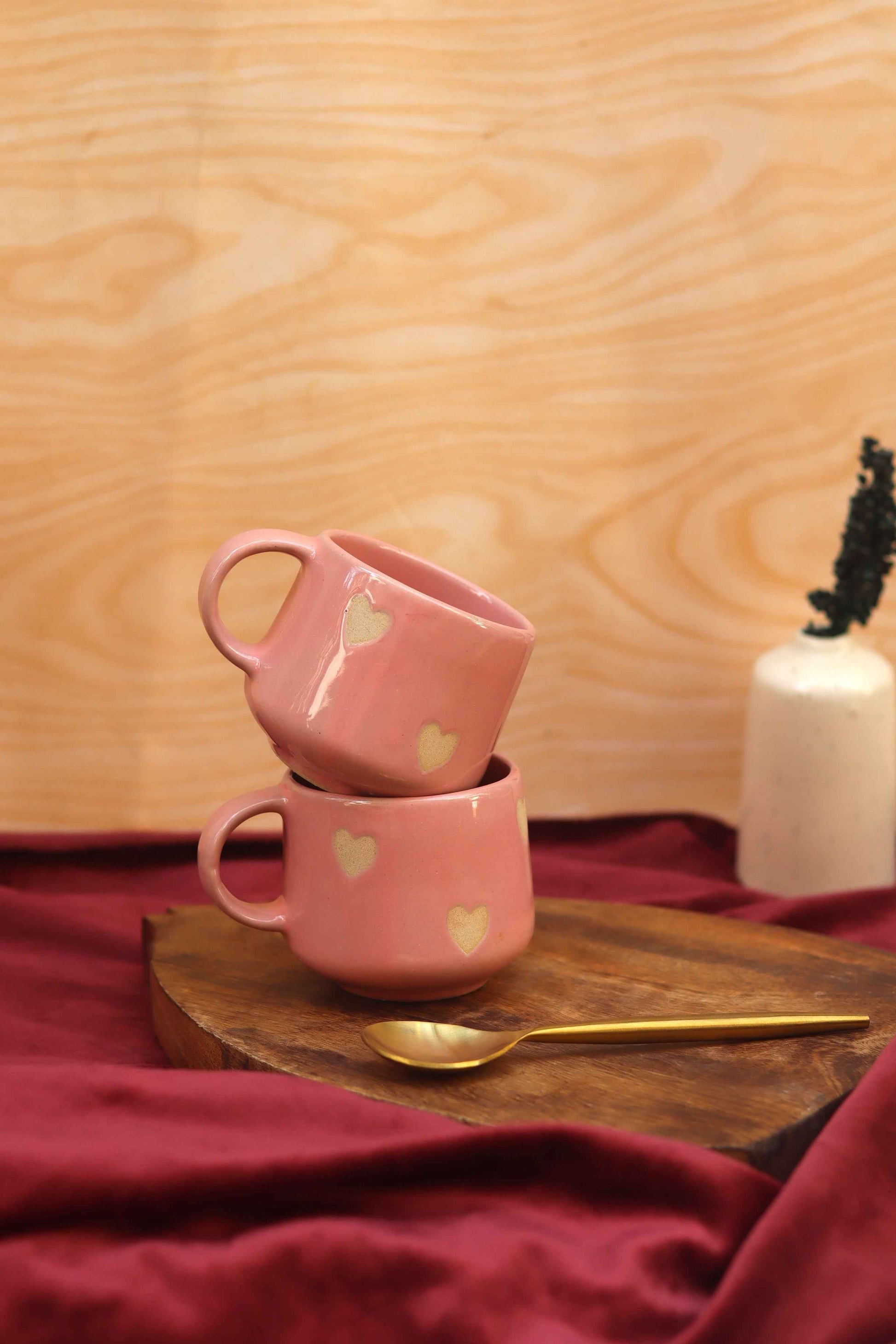 Pink Heart Throb Mug