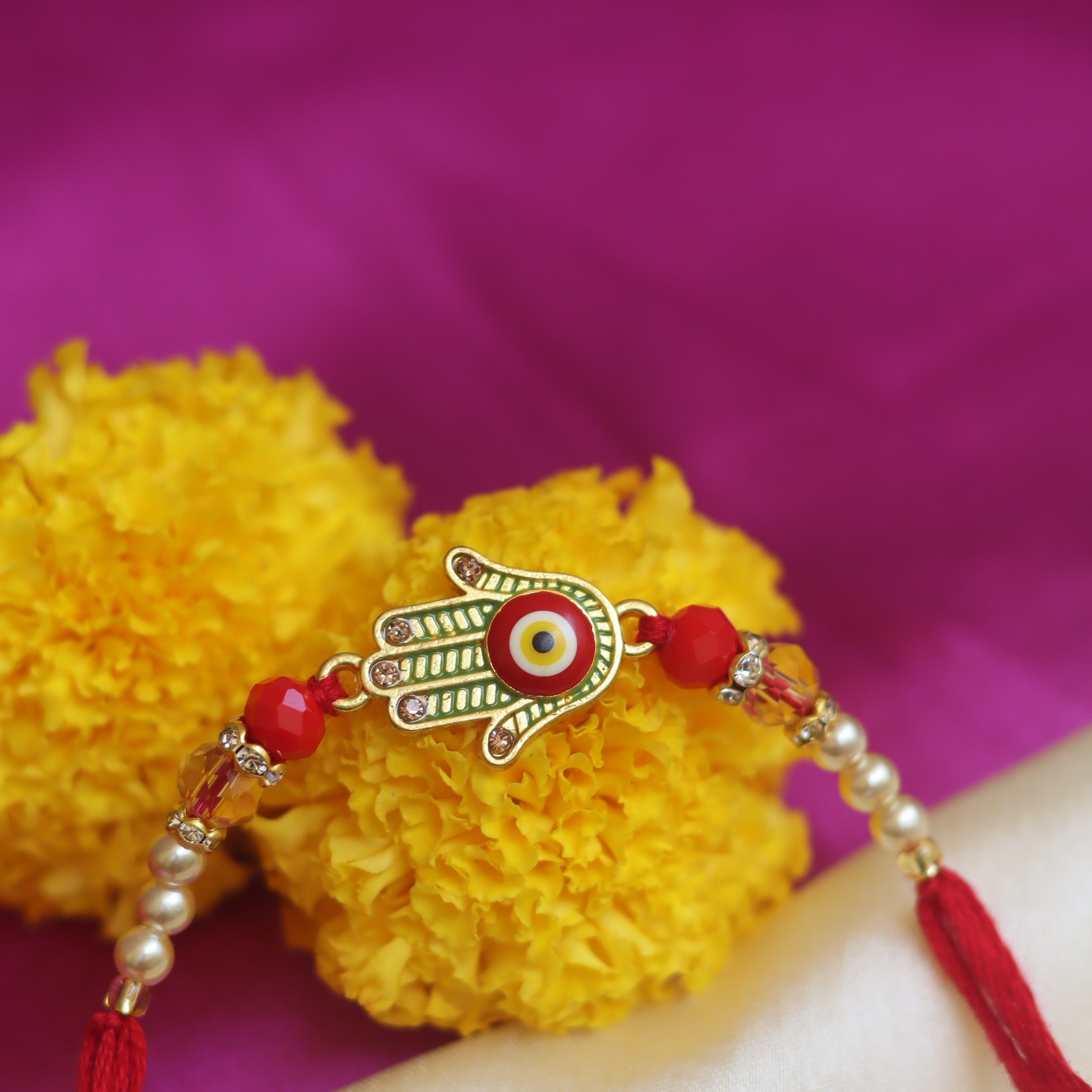 Hamsa Shield Rakhi