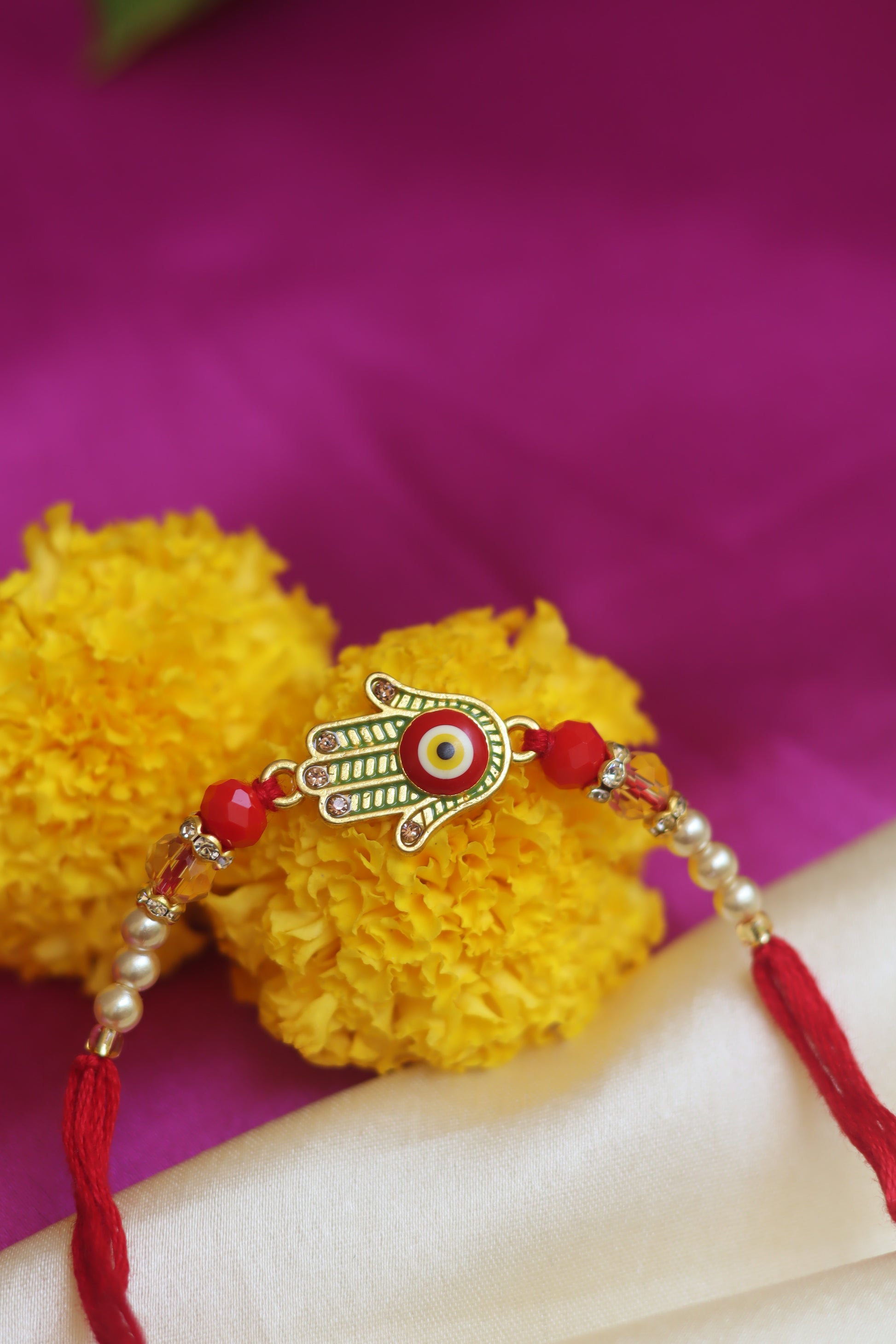 Hamsa Shield Rakhi
