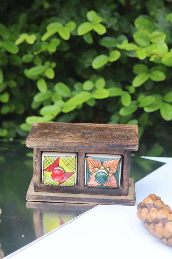 Wooden Decor Drawer – Artistic Glow