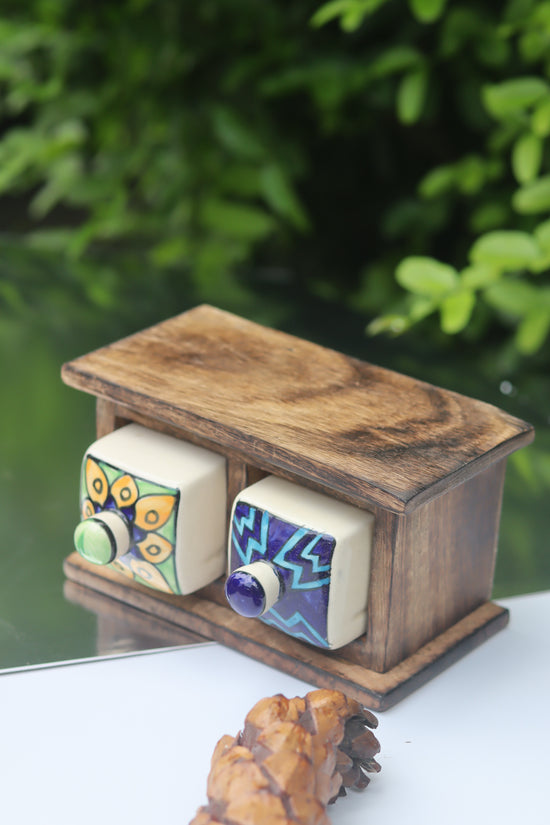 Wooden Decor Drawer – Eclectic Fusion