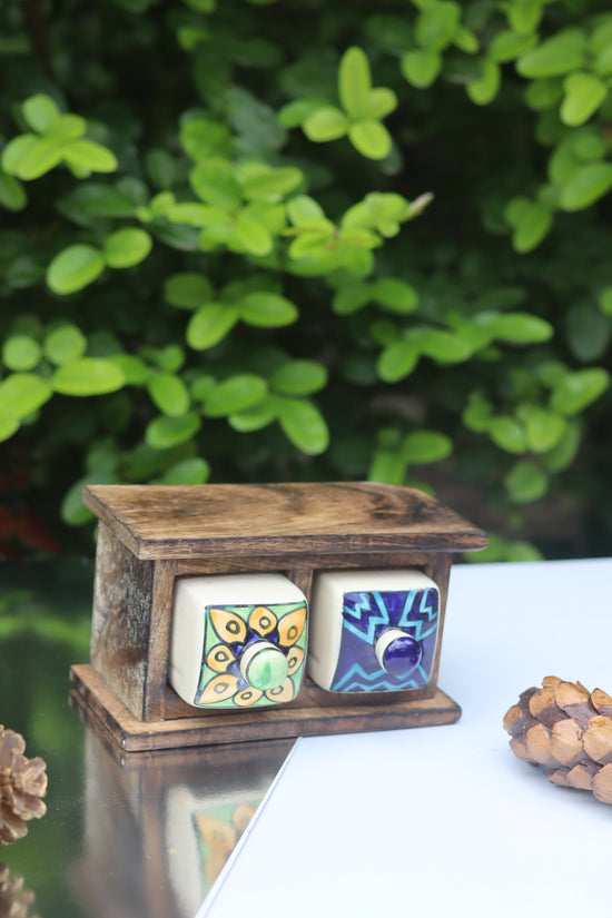 Wooden Decor Drawer – Eclectic Fusion