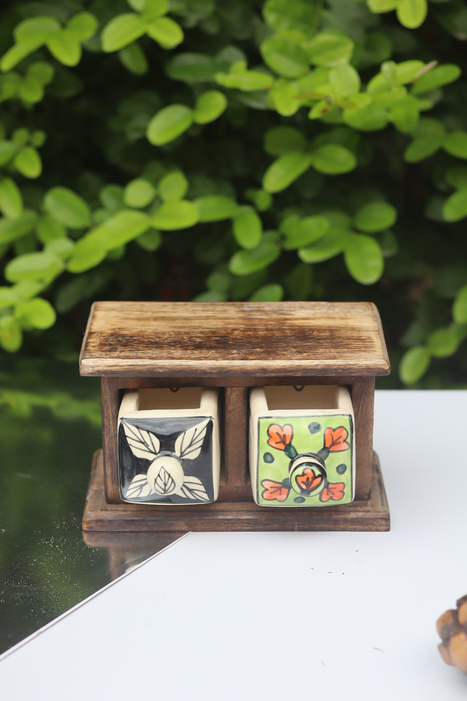 Wooden Decor Drawer – Wildflower